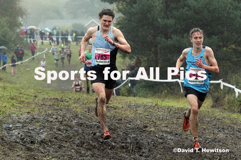 Mens under-17s, National Cross Country Relay Champs., Berry Hill Park, Mansfield.  Photo: David T. Hewitson/Sports for All Pics